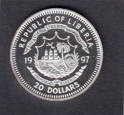 Beschrijving: 20 Dollar DIANA WITH 2 SONS